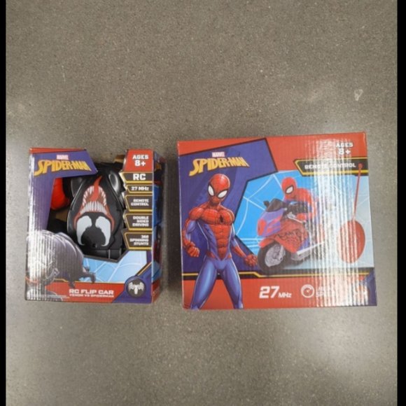 Toys Spiderman Motorcycle Flip Car Rc Toys Poshmark
